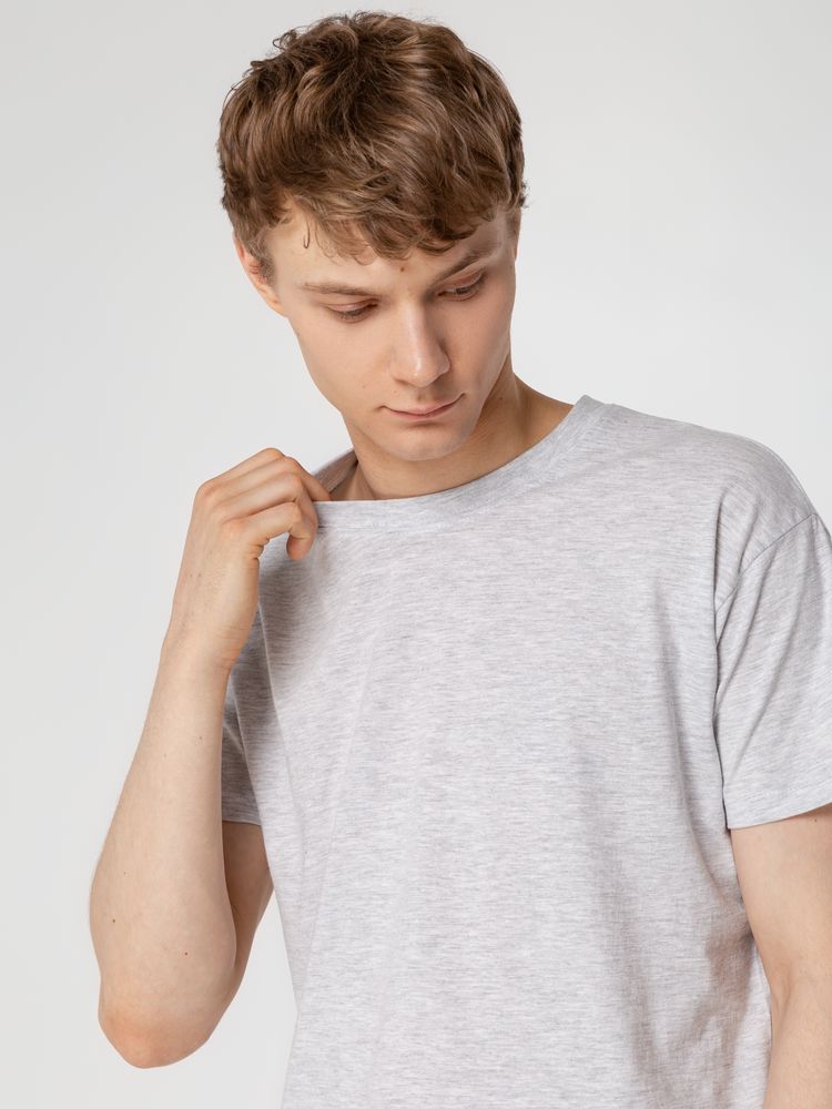 Футболка унисекс Regent 150, светло-серый меланж-4