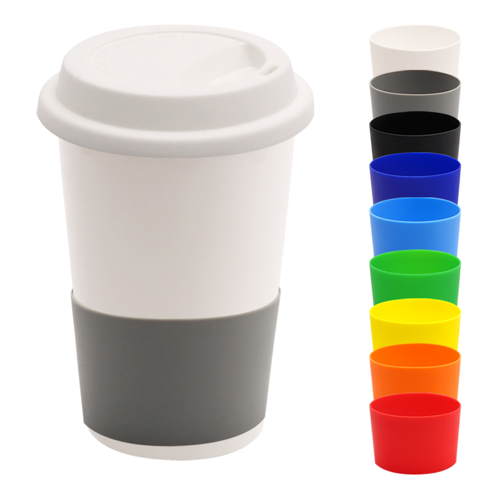 Манжета силиконовая для кружки Magic, Серый-1