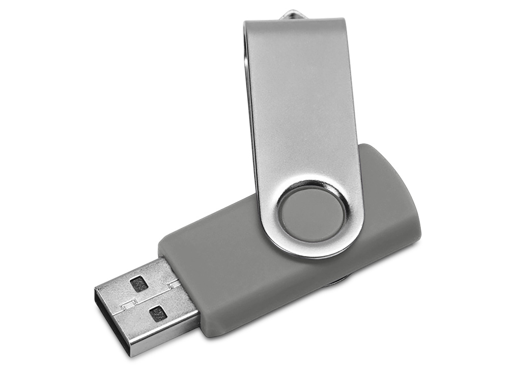 Флеш-карта USB 2.0 16 ГБ Флэш С1, серый-0