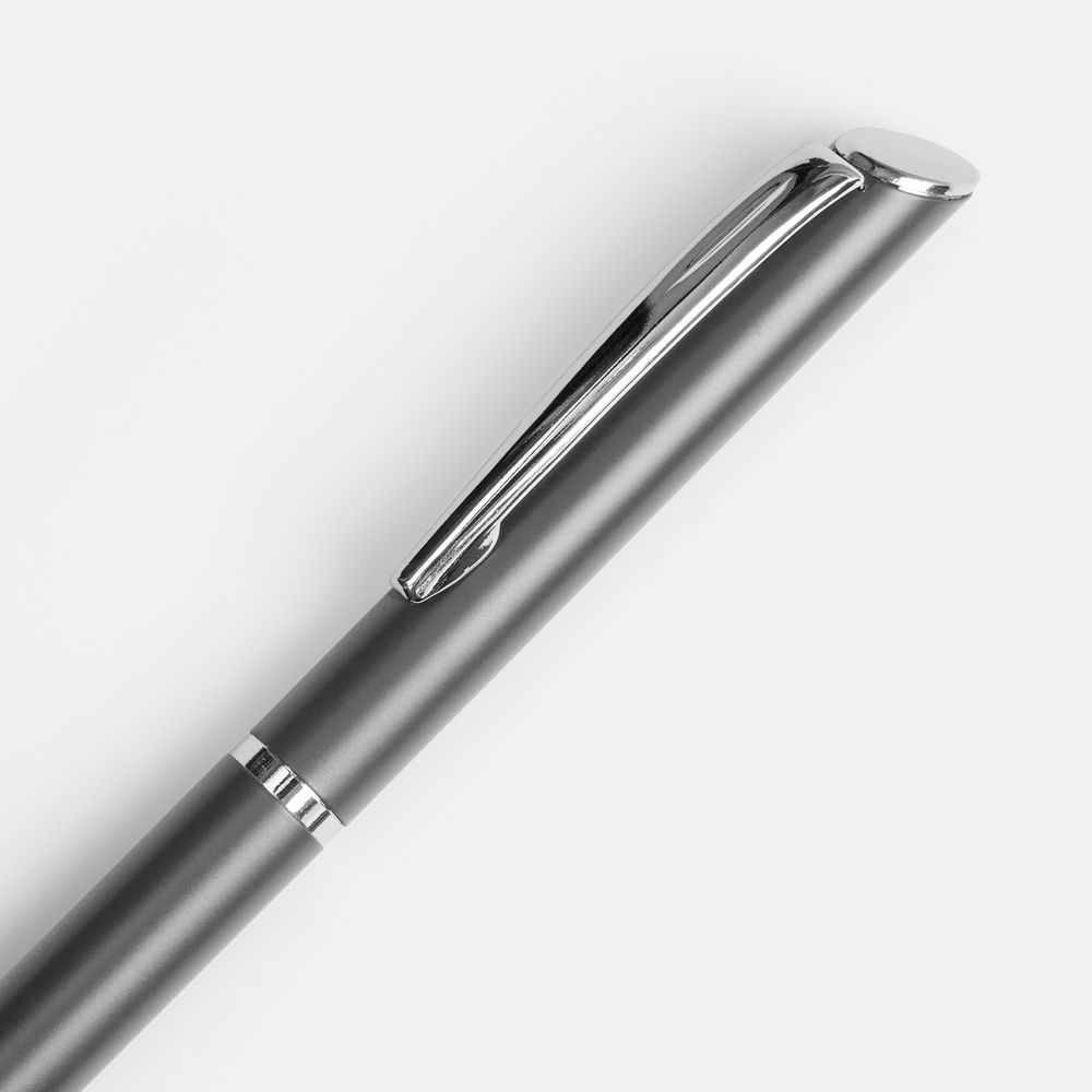 Ручка шариковая Ringa, серая-3