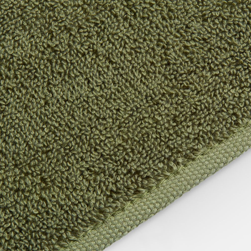 Полотенце махровое Terrychic, среднее, зеленое-2