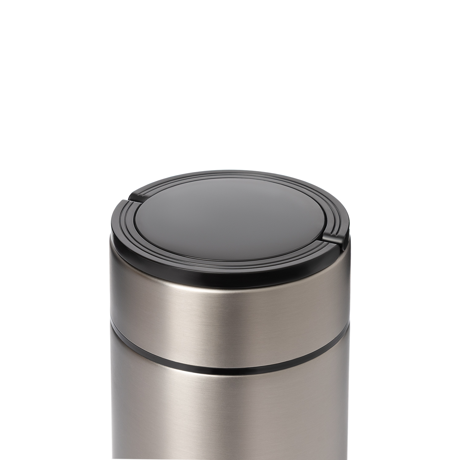 Термос для еды Bento, серебряный-5