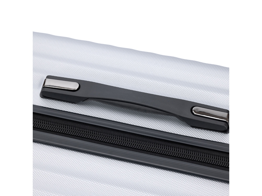 Чемодан TORBER Lama, серебристый, ABS-пластик, 43 х 25,5 х 67 см, 62 л-8