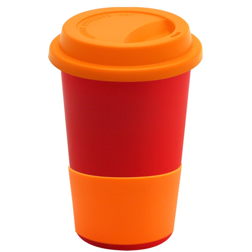 Кружка Magic To Go, Красный/Оранжевый-0