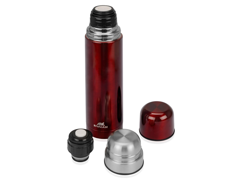 Вакуумный термос 500 мл, красный-4