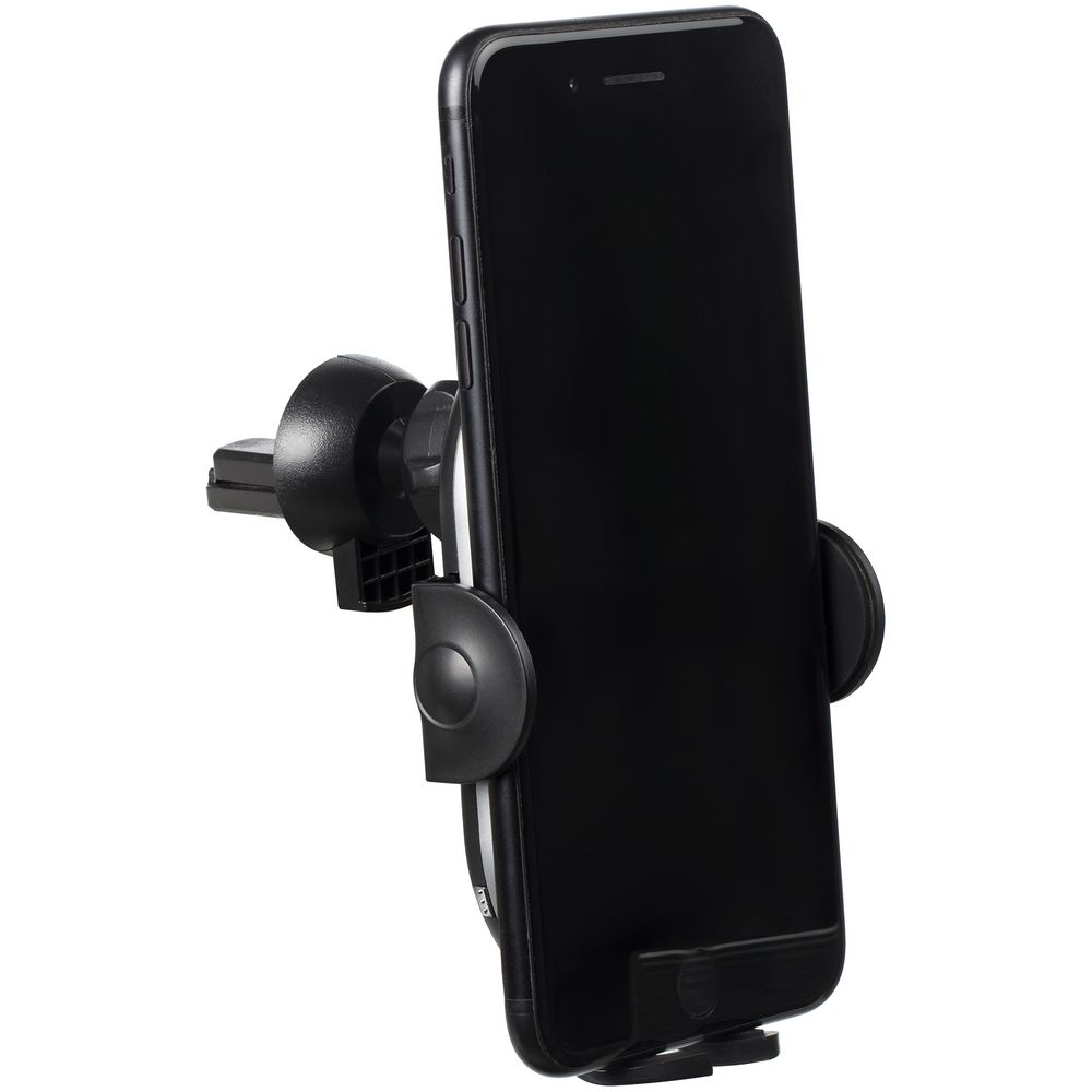 Держатель для смартфона Cleaver с беспроводной зарядкой-3