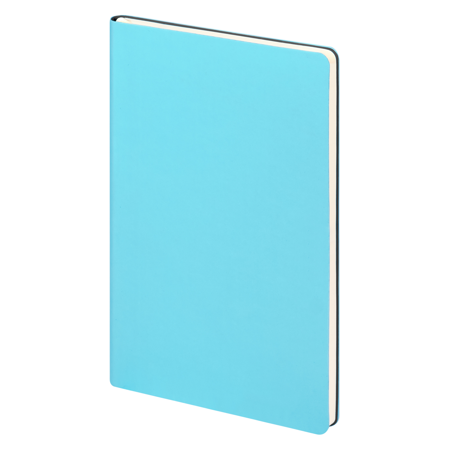 Ежедневник Спарк (Spark) недатированный, лазурный (без упаковки, без стикера, с серой подложкой)-3