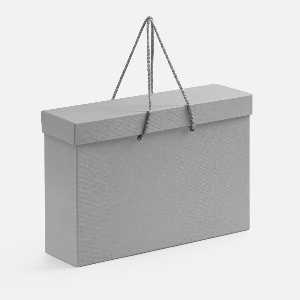 Коробка Handgrip, горизонтальная, серая-0