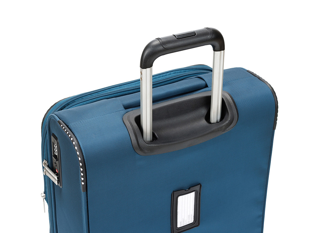 Чемодан TORBER ВИВИ, синий, полиэстер, 39 х 20 х 54 см, 36 л-6
