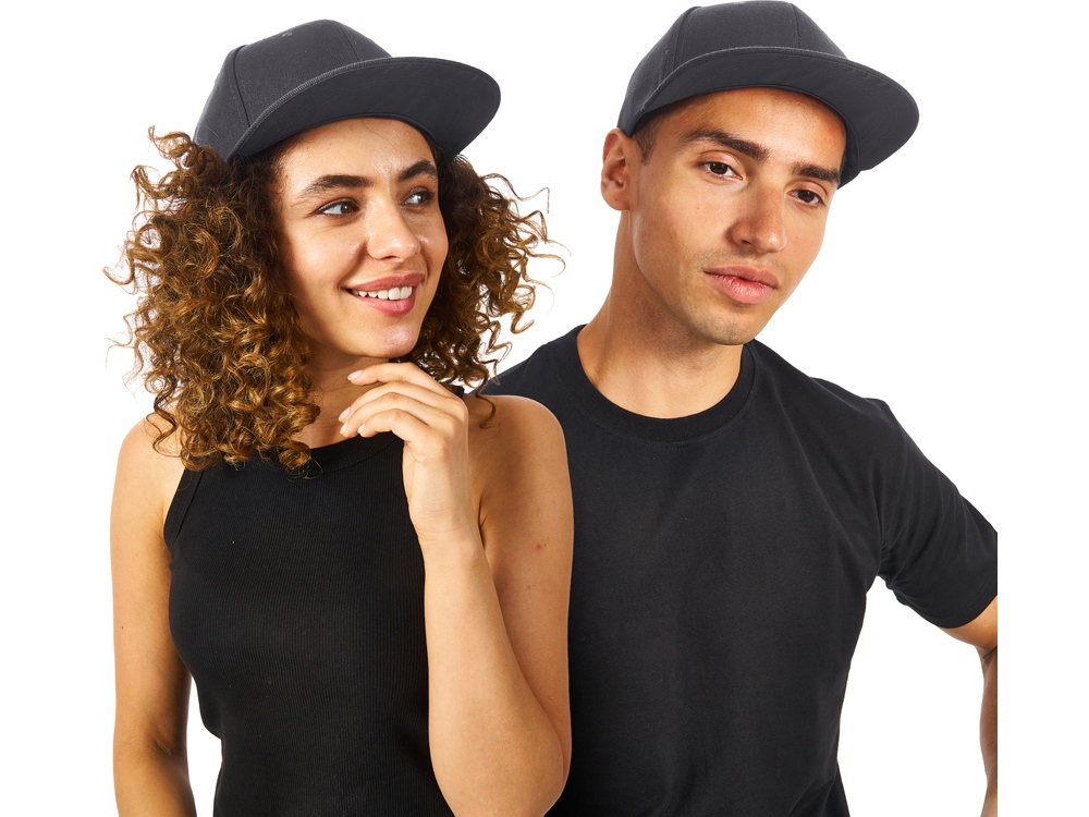 Бейсболка с прямым козырьком Los Angeles 2.0, темно-серый-0