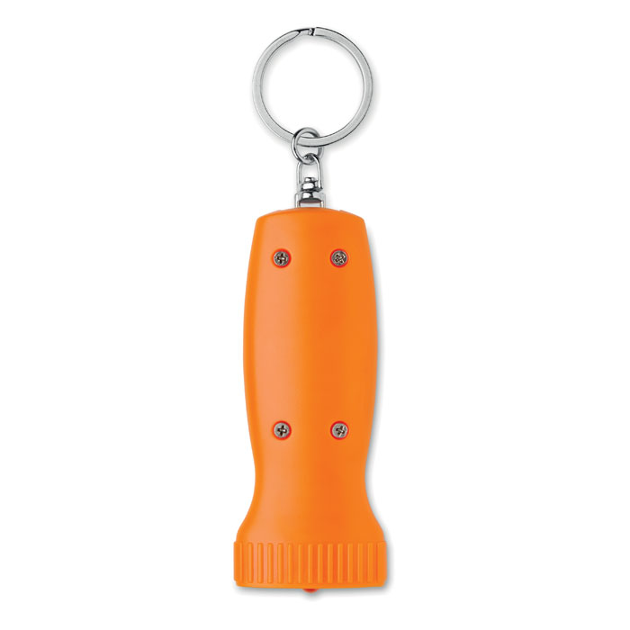 Брелок-фонарик, оранжевый-1