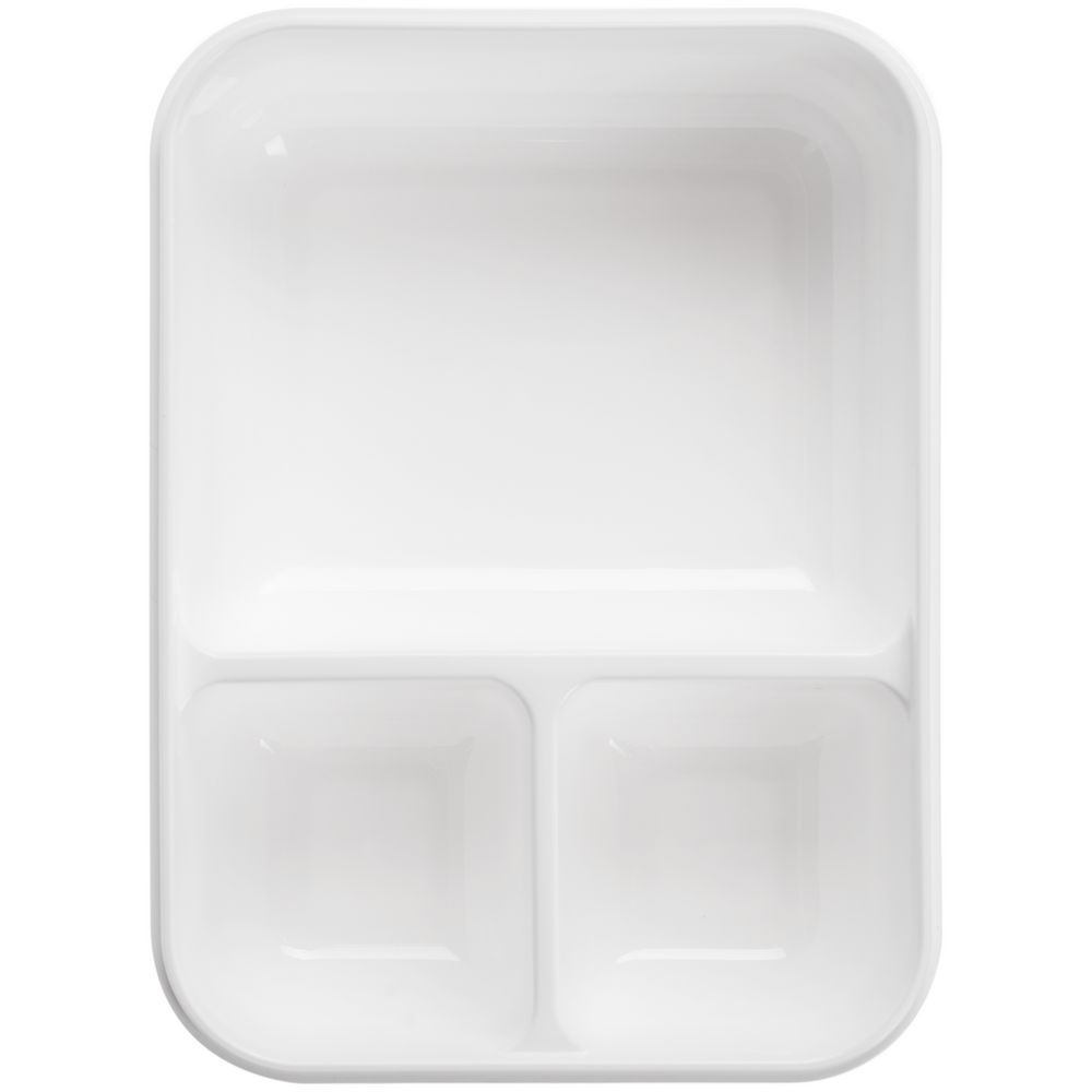 Ланчбокс Cibus с аккумулятором холода, белый с черным-3