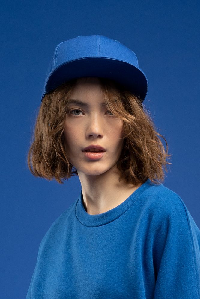 Бейсболка C2, синяя-4