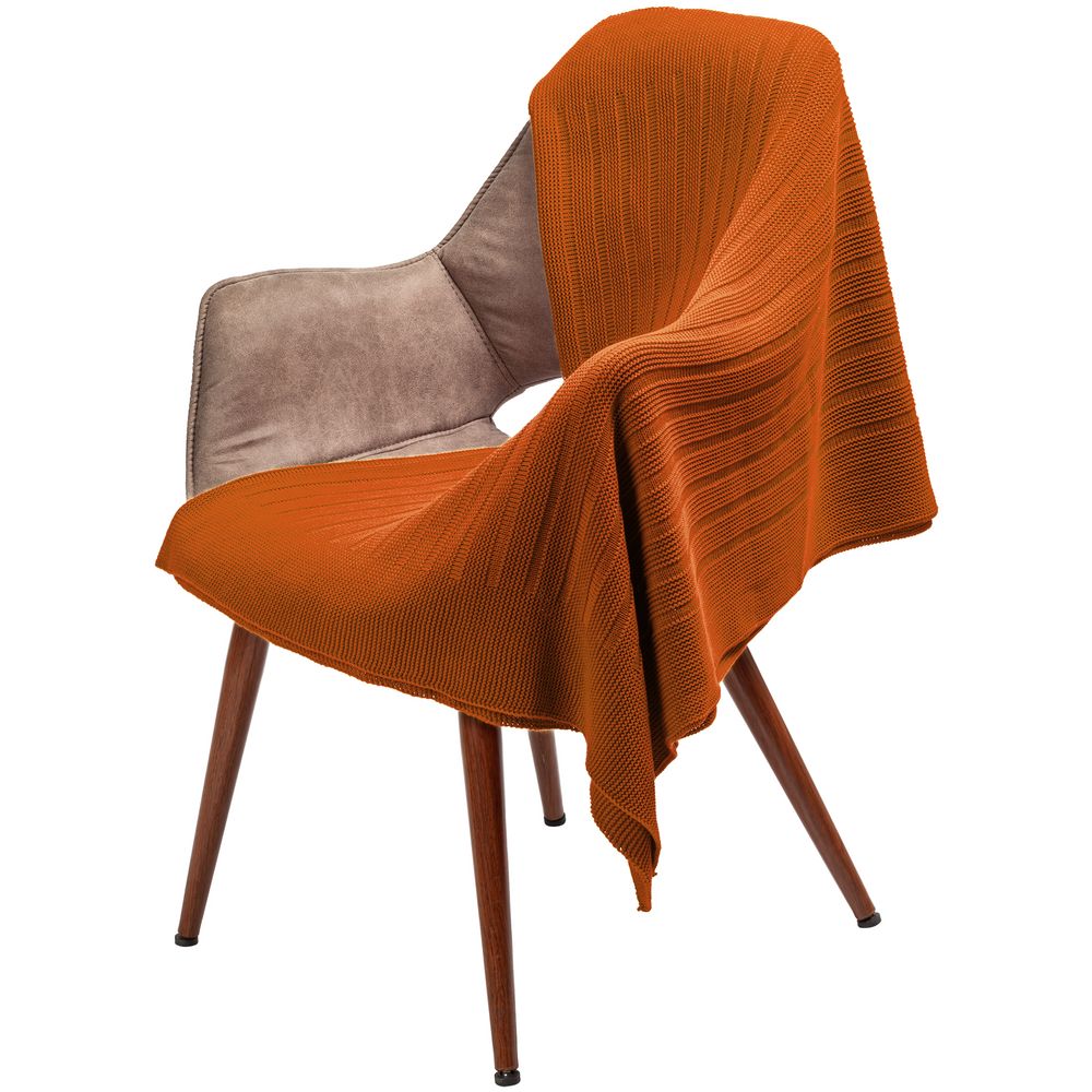 Плед Field, оранжевый-1