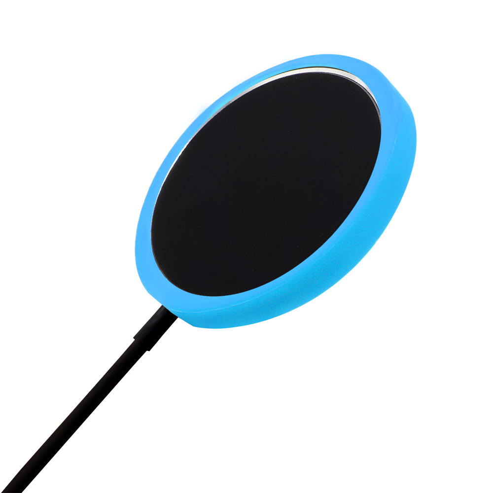 Беспроводное магнитное зарядное устройство Fomax 15W To Go, Черный/Голубой-0