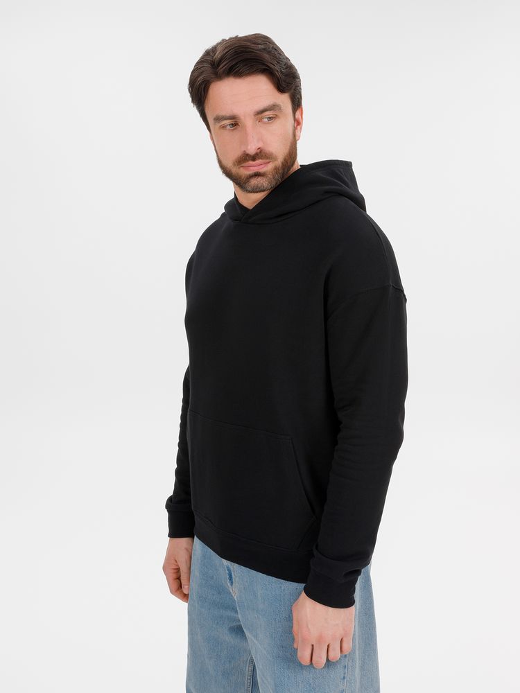 Худи оверсайз унисекс Outshine, черное-2