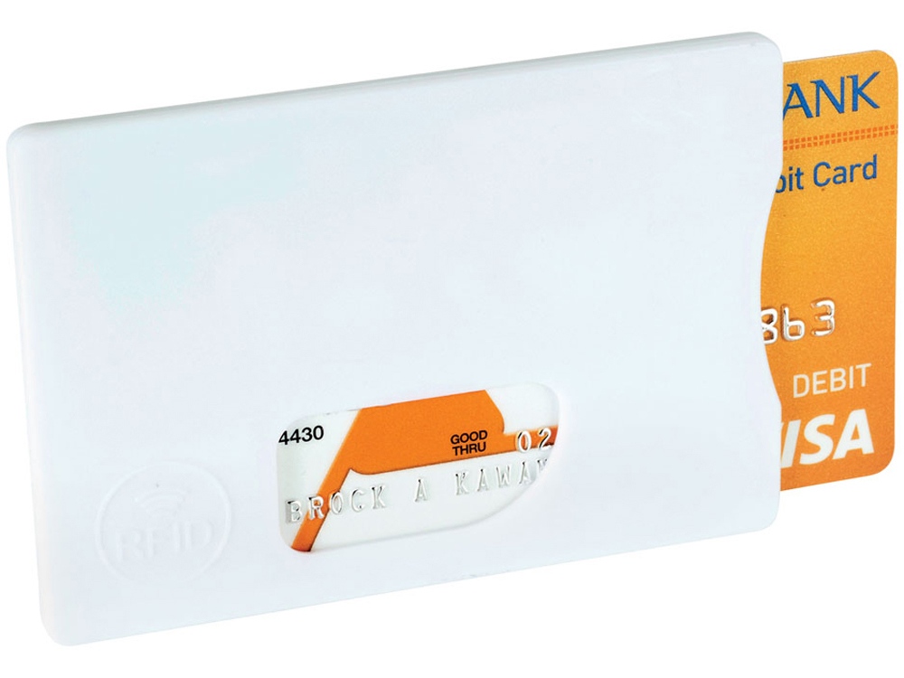Защитный RFID чехол для кредитной карты Arnox, белый-0