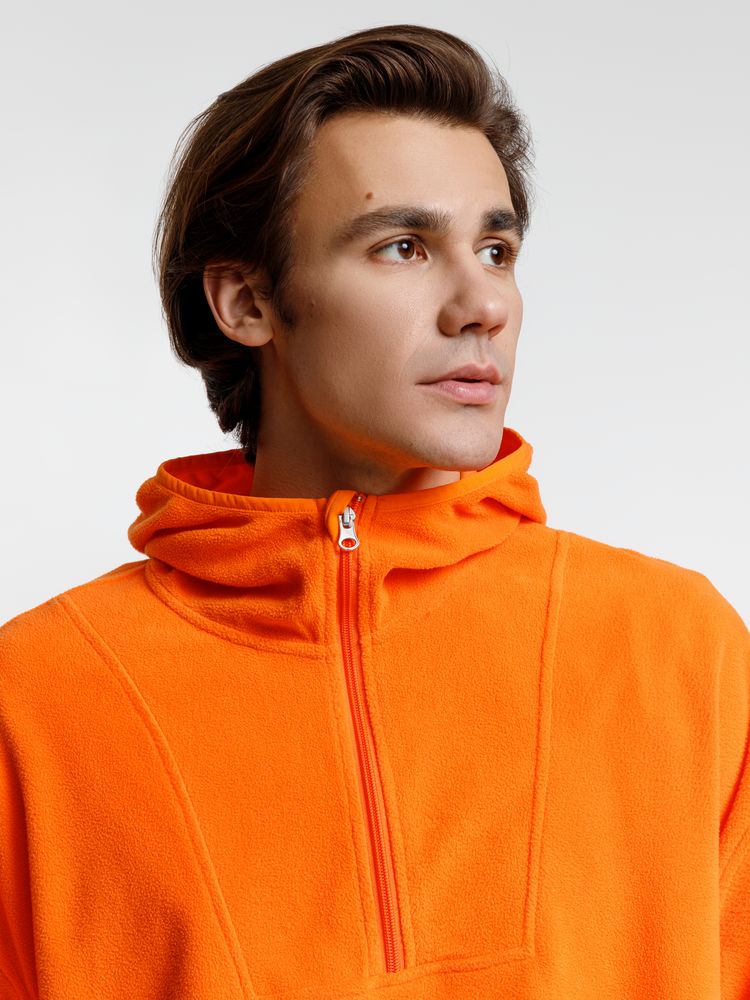 Анорак флисовый унисекс Fliska, оранжевый-4