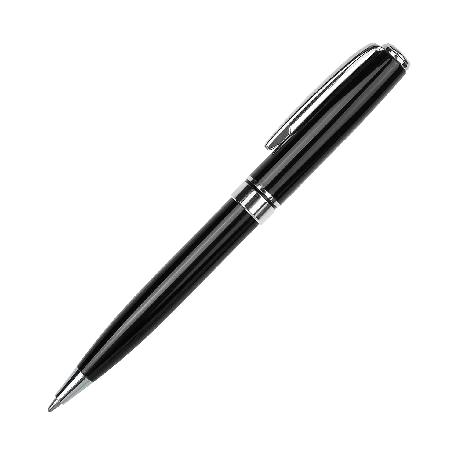 Шариковая ручка Tesoro, черная-0