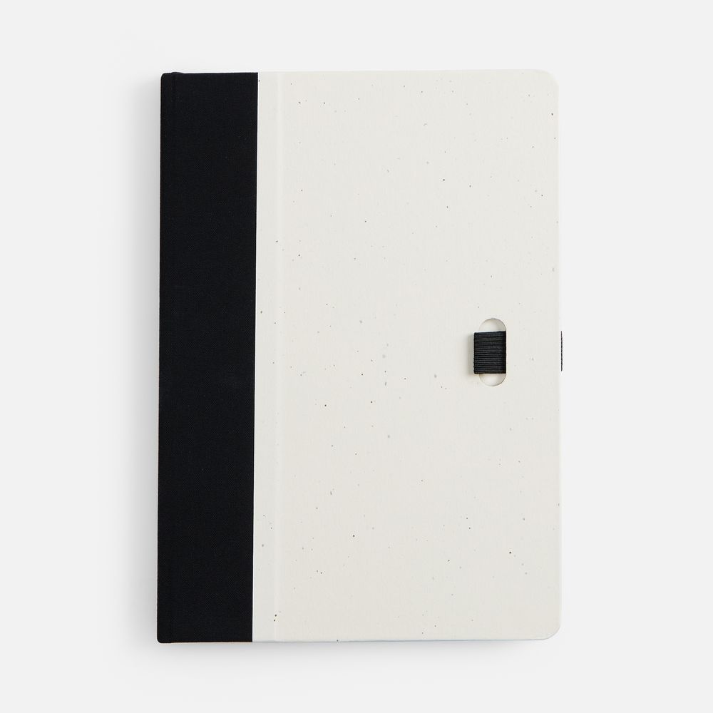 Блокнот MilkMake, черный-0