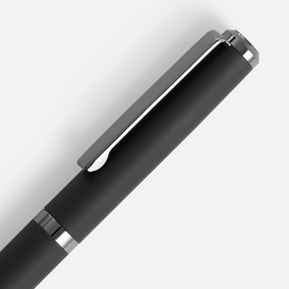 Ручка шариковая Inkish Gunmetal в футляре, черная-2