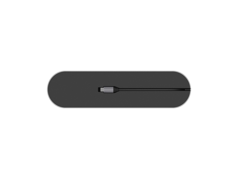 Хаб USB Type-C 3.0 для ноутбуков Falcon, черный-2