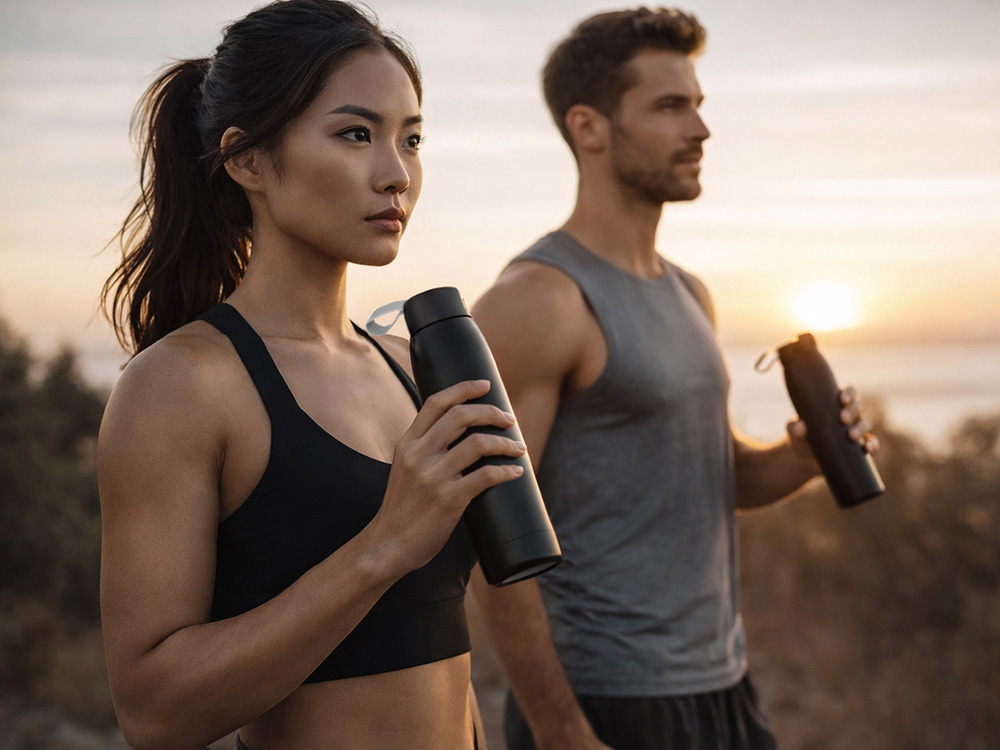 Термобутылка Grace 320мл, черный-7