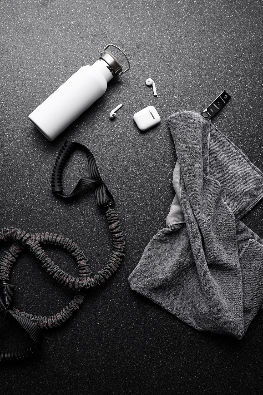 Спортивное полотенце VINGA из rPET, 40x80 см-6