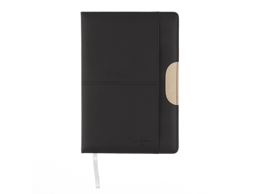 Записная книжка Pierre Cardin чёрная, 14 х 20,5 см-0