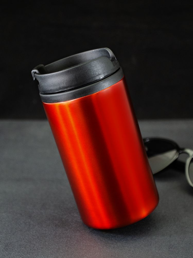 Термостакан Canella, красный-3