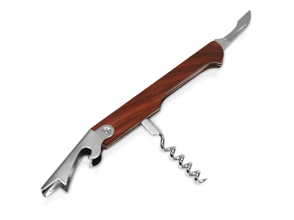 Нож сомелье Wine expert, деревянный-1