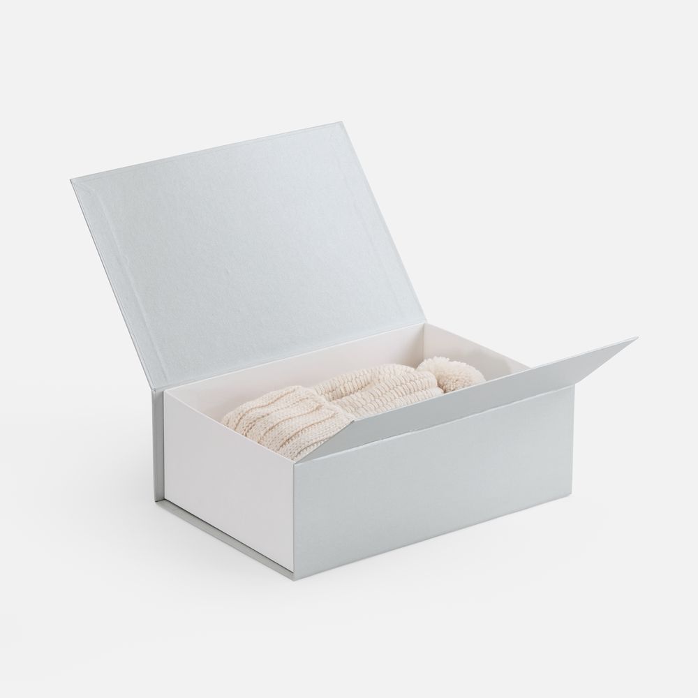 Коробка Bicolor Case, белая с серым-3