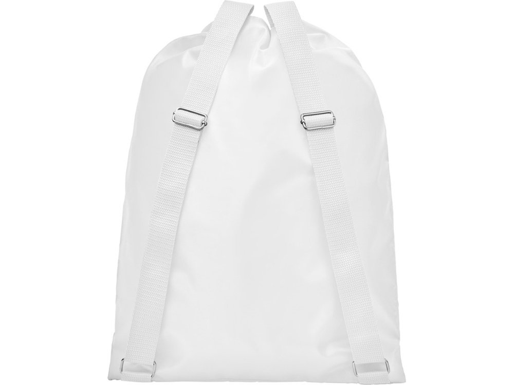 Рюкзак со шнурком и затяжками Lery, белый-2