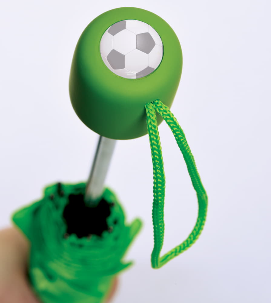 Зонт складной FOLDI, механический, зеленый-5