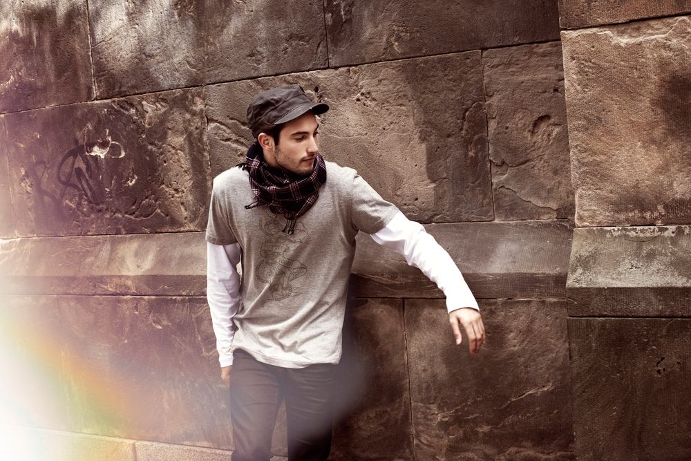 Футболка мужская Heavy, зеленое яблоко-5