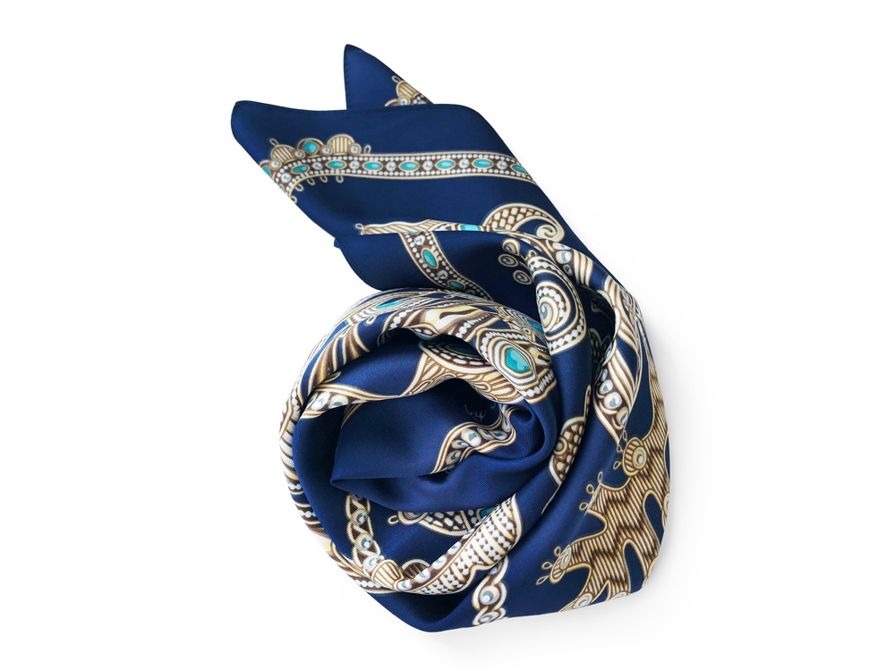 Платок Русское золотное шитьё-5