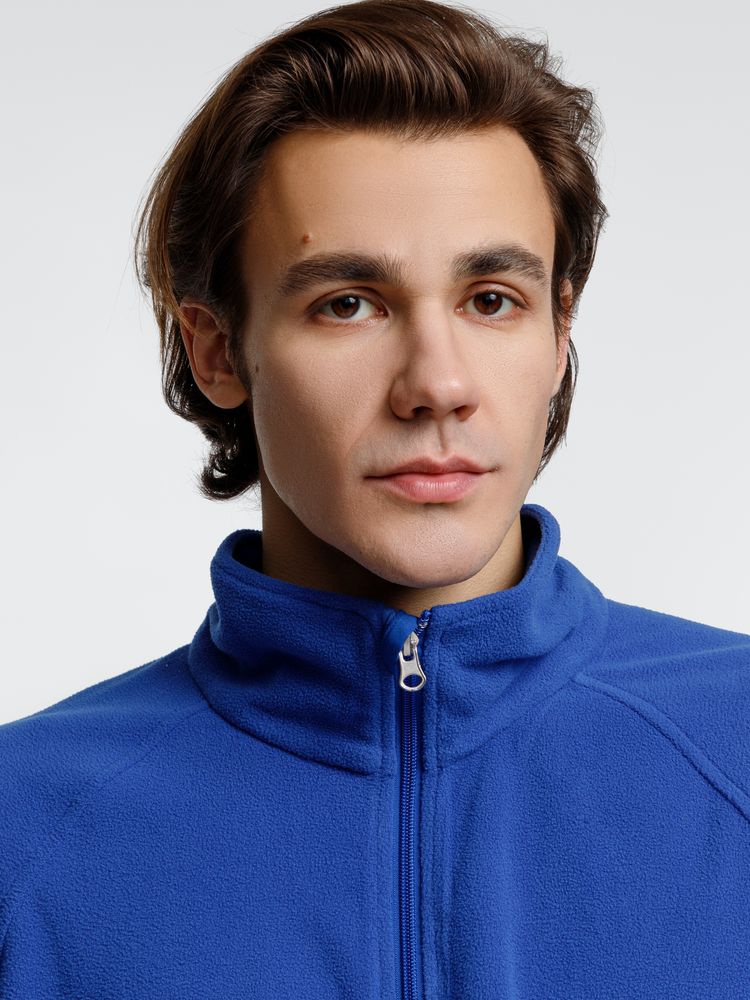 Куртка флисовая унисекс Fliska, ярко-синяя-4