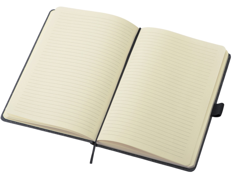 Блокнот А5 Snow Hard твердая обложка, 80 листов 70 гр/м2, черный-2