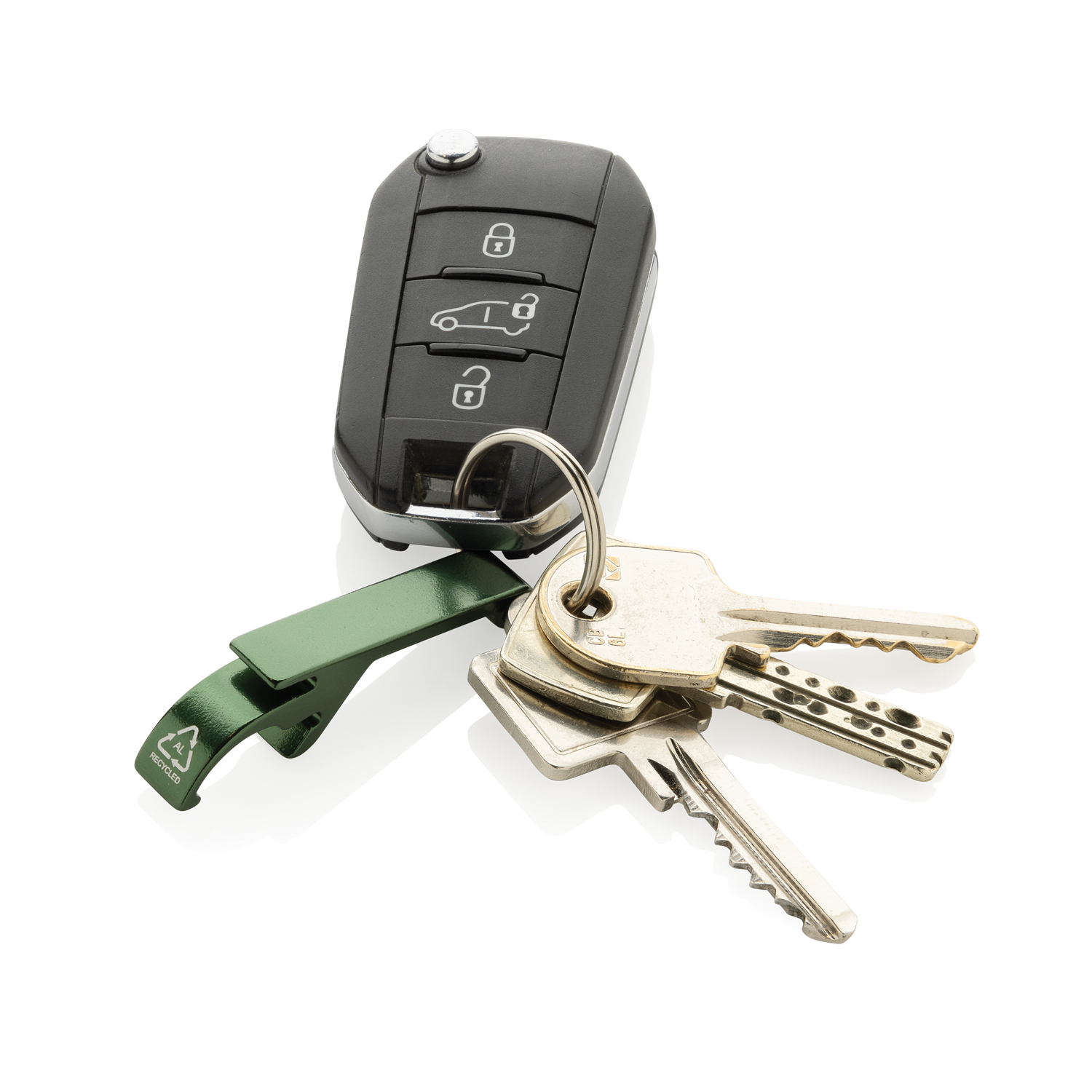 Открывалка для бутылок с кольцом из переработанного алюминия RCS-5