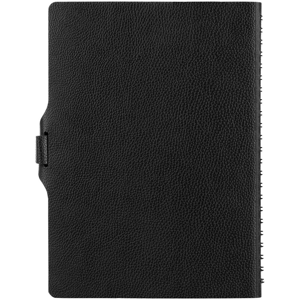 Ежедневник Strep Front на заказ, недатированный, черный-1