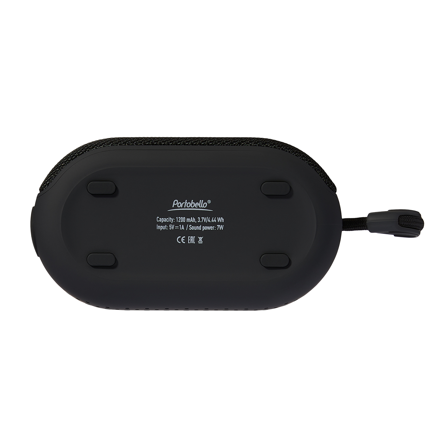 Беспроводная колонка Верса (Versa) 1200 mAh, черная-8