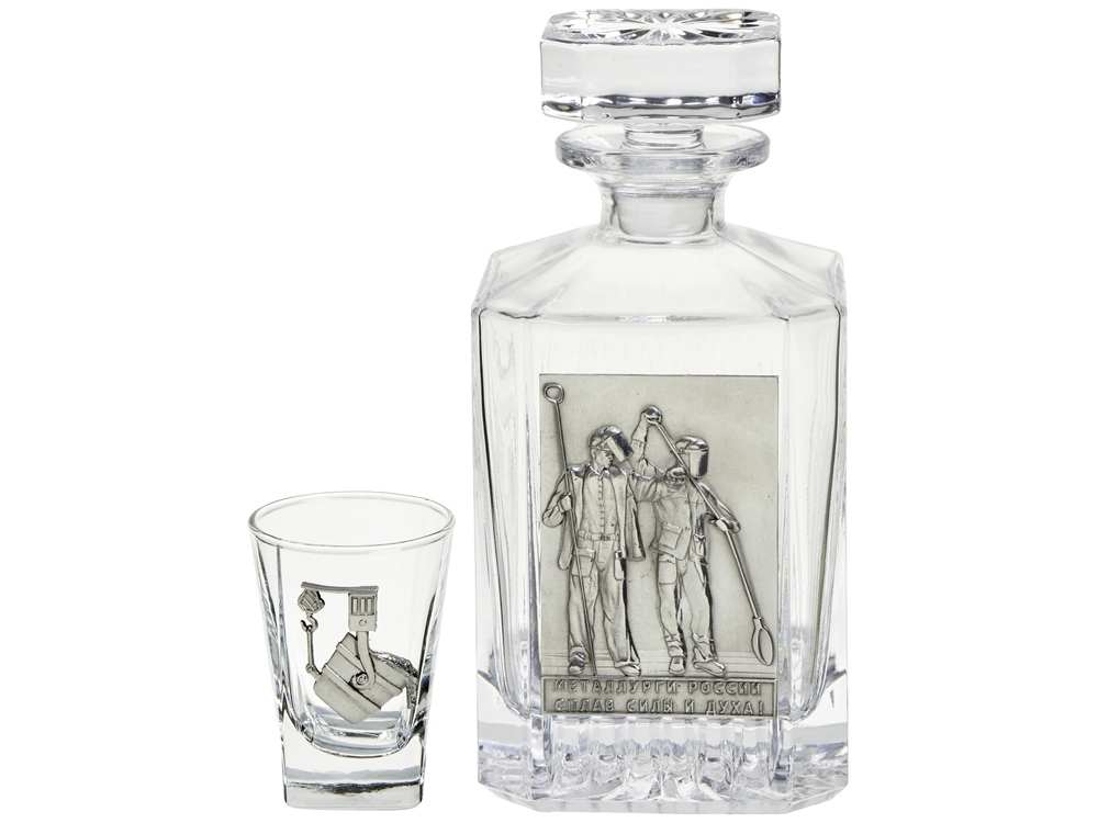 Набор со штофом МЕТАЛЛУРГИ-2