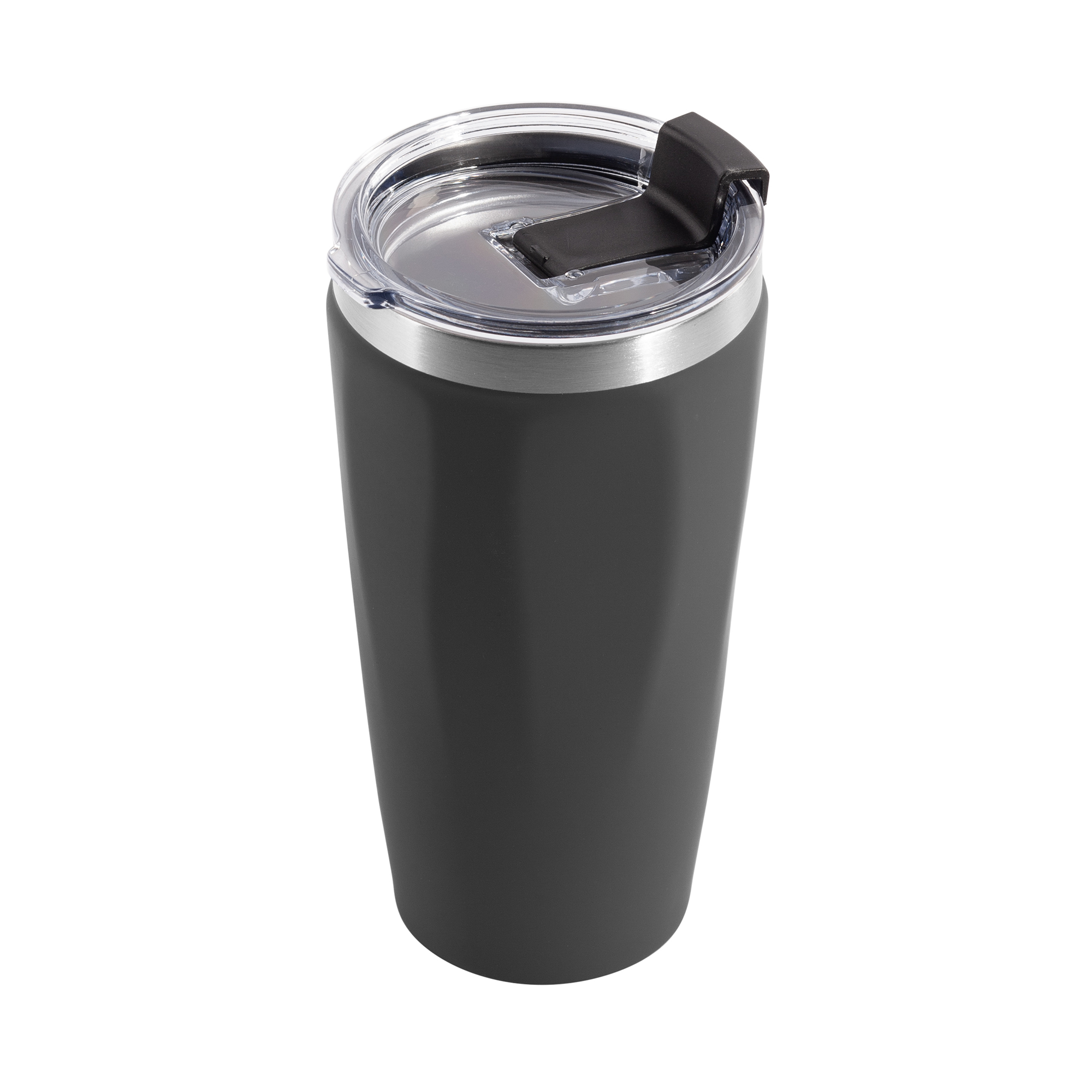 Термостакан "Calypso" 500 мл, покрытие soft touch, черный #-0