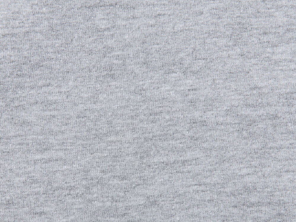 Футболка из френч терри Warsaw унисекс 220гр, серый меланж-13