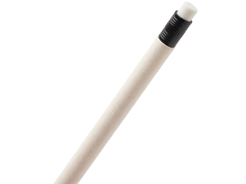 Вечный карандаш из тетра-паков с ластиком Milkpen, молочный-3