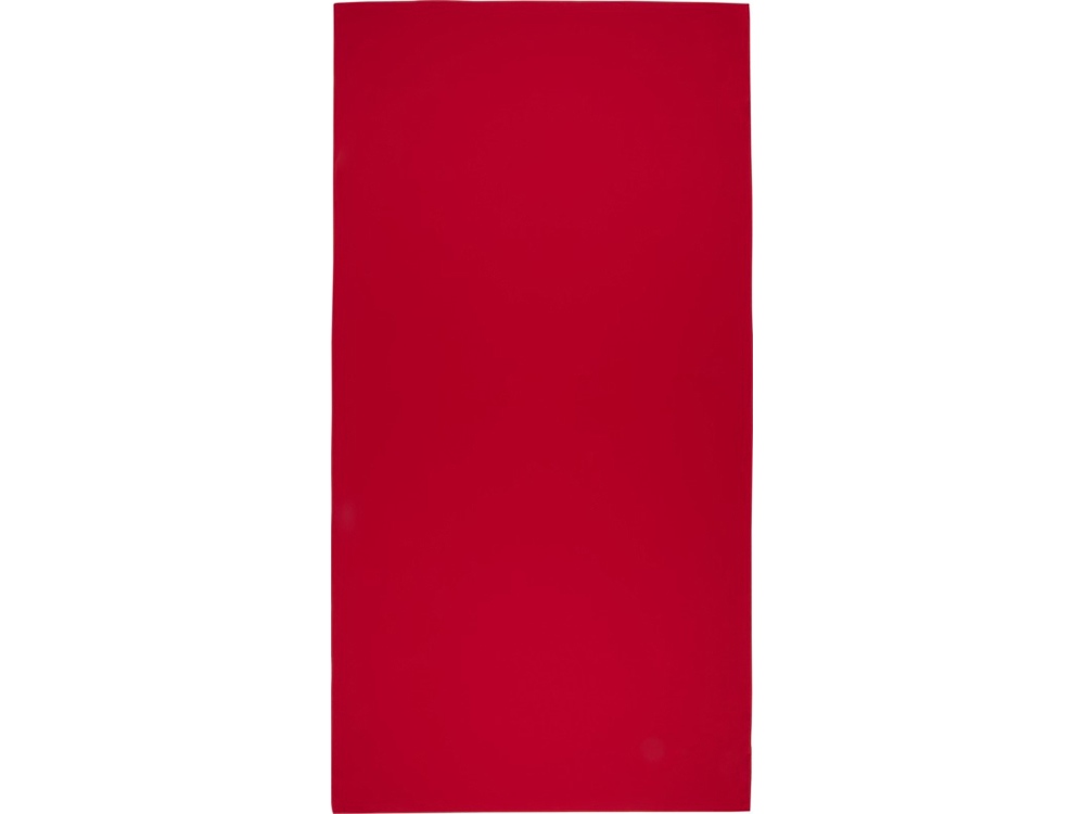 Lucas спортивное полотенце из переработанного полиэстера 70х140 см - Красный-2