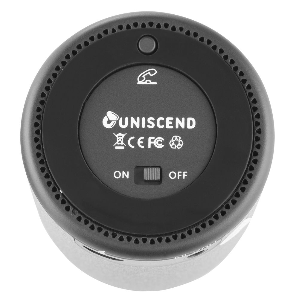 Беспроводная колонка Uniscend Grinder, серая-2