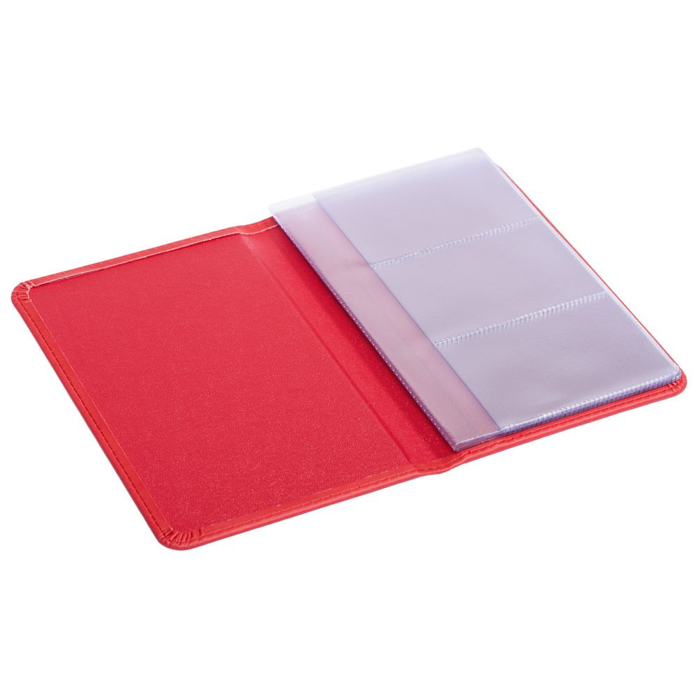 Визитница Brand, красная-3