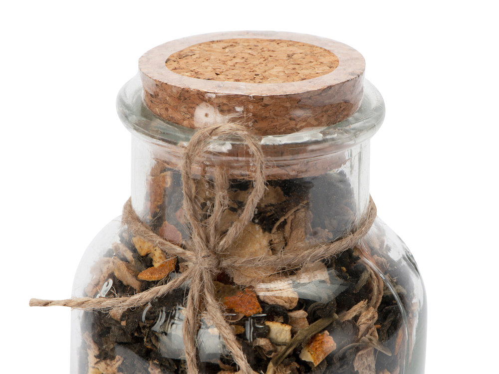 Чай зеленый, с соком имбиря и кусочками имбиря/апельсина, 150г-2