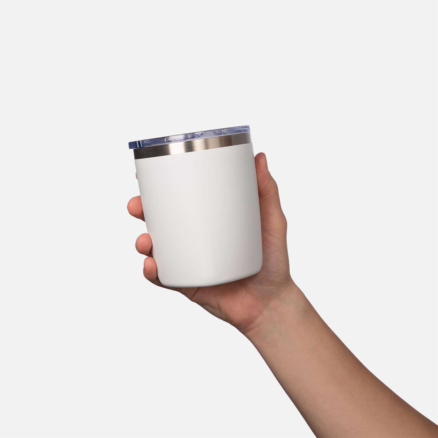 Термокружка вакуумная Viva, белая-6